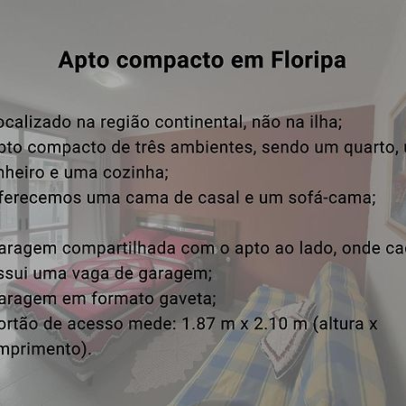 Apto recém reformado em Floripa-continente Florianópolis Exterior foto